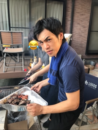 盆前BBQ in 九州通信サービス